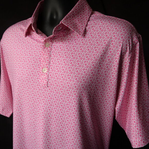 FootJoy Magenta Champions Cup Performance Stretch Polo (L) OMG! ⛳️ - Picture 6 of 11